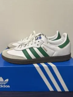 adidas Samba og ホワイト/グリーン