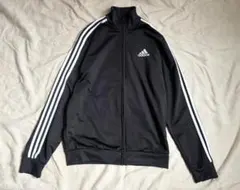 美品 adidas アディダス トラックジャケット ブラック 黒 Lのサムネイル
