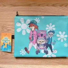 ズートピア2 フラットポーチ　新品タグ付き