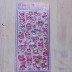 マイメロディ ボンボンドロップ風シール