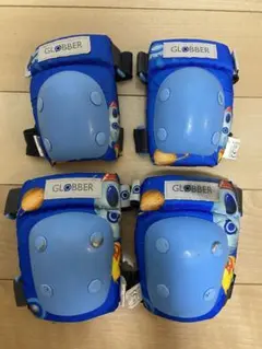 GLOBBER 子供用プロテクターセット 青