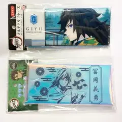 鬼滅の刃　マルチクリアケース　クリアオーロラ ポーチ　冨岡義勇