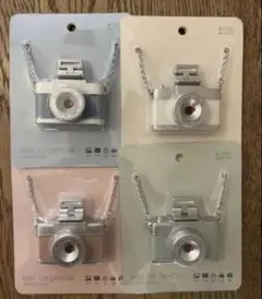 スリーコインズ　3coins ミニトイカメラ　トイカメラ　4色セットのサムネイル