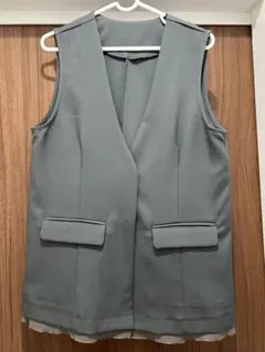 グレー ノースリーブ ベストのサムネイル