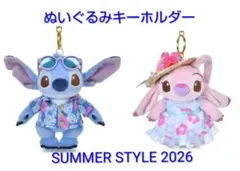 スティッチ エンジェル ぬいぐるみキーチェーン キーホルダー 着物