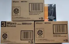 S.H.Figuarts (真骨彫製法) 仮面ライダーディケイド他 3種セット