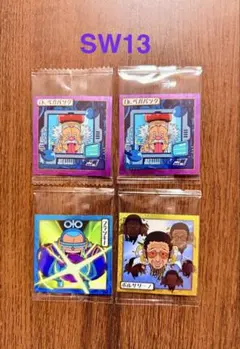 ONE PIECE ワンピース大海賊シールウエハース LOG.13 4枚セット