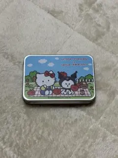 second morning サンリオハローキティ ステッカー缶