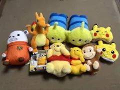 キャラクターぬいぐるみセット BIGサイズ多数
