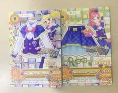 チョコポップスクープコーデ　2枚セット　マジカルトイ　アイカツカード　アイカツ