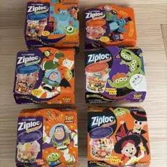 【新品】ジップロックハロウィン　モンスターズインク　トイストーリー　（全柄違い）のサムネイル