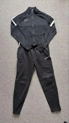 NIKE サッカー トレーニングウェア 上下セット ブラック XL - メルカリ