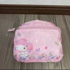 【未使用】sanrio マイメロディ コンパクト リュック ピンク 花柄