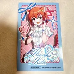 アイドルマスターシンデレラガールズ まねきねこ 喜多日菜子 特典 フォトカード