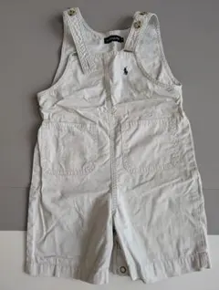 Ralph Lauren ライトベージュオーバーオール 90