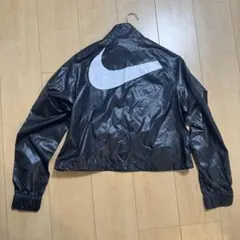 【新品タグ付き！】Nike ブラック ビッグスウォッシュ ナイロンジャケット