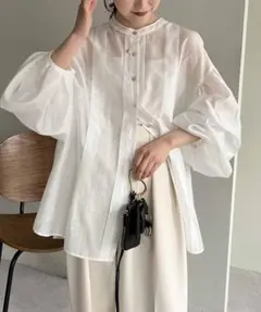 【CAPRICIEUX LE'MAGE】パフシアーシャツのサムネイル