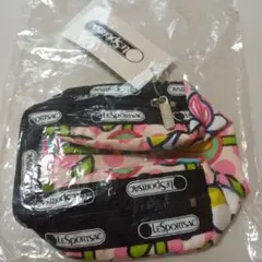 LeSportsac 花柄ミニポーチ　レスポートサック化粧ポーチ
