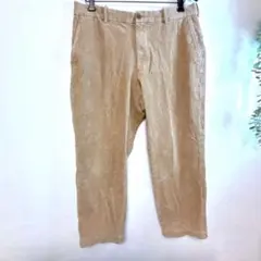 UNIQLOユニクロスマートアンクルパンツコーデュロイ・ストレッチ　メンズ　Ｌ