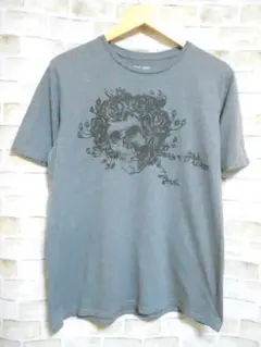 グローバルワーク × グレイトフルデッド USA製 スカル＆ローズ Tシャツ