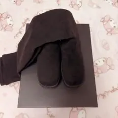 EMODA スクエアフィットロングブーツ 厚底