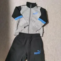 PUMA　プーマ　ジップアップスウェット上下　　130cm