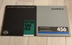 RTM SM911 오픈 릴 테이프 AMPEX 456