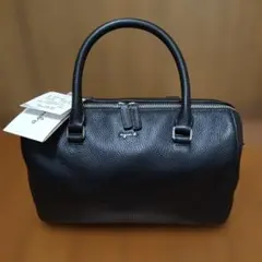 新品タグ付き☆agnes b. ブラックボストンバッグ