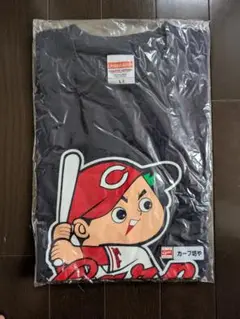 広島 カープ 2009 限定 マツダ 半袖 Tシャツ 紺 L 新品 カープ坊や