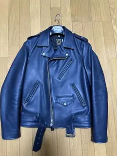 Schott ショット 613UST TALL 36 ネイビー　ダブルライダース