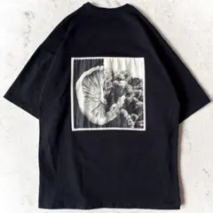 良品 OAMC Melting Wall バックフォトTシャツ ポルトガル製 黒のサムネイル