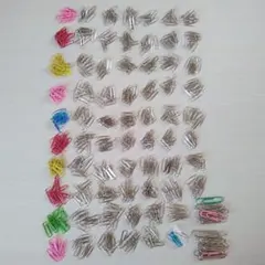 クリップ　ゼムクリップ　ペーパークリップ　約700個　定規セット