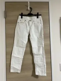 白デニムジーンズ　Lee