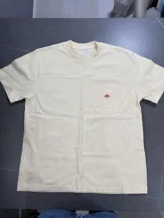 DANTON ポケットTシャツ マカロンイエロー　36のサムネイル
