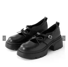 GRL リボンストラップ厚底ローファー [zr1205] グレイル 夢展望 靴