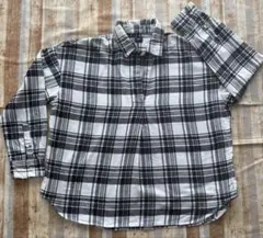 uniqloフランネルシャツ