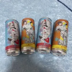 にじさんじ 葛葉 叶 エナジードリンクASAP 4本セット 中身入と空き缶セット