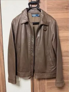 Polo by Ralph Lauren ブラウンレザージャケット M