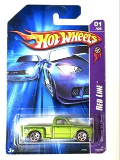 ホットウィール　カスタム '69 シェビー ピックアップ　ミニカー