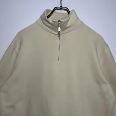 MNG スウェット　サイズM トレーナー　ハーフジップ　シンプルデザイン　古着