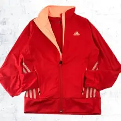 adidas アディダス トラックジャケット ジャージ 赤