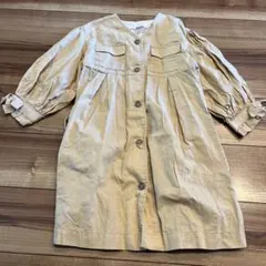 BREEZE ベージュ 長袖　ワンピース　130