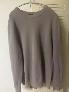 ユニクロ ウォッシャブルミラノリブクルーネックセーター