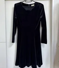 ブラックワンピース　黒　ブラックワンピース　フォーマル　冠婚葬祭　卒業　入学