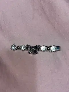 エレガントリボンデザインヘアピン