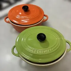 お値下げ】ル・クルーゼ 皿×2枚 ココット×2枚 - メルカリ