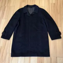 美品★日本製 キンロックアンダーソン　ステンカラーコートカシミヤ100%