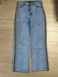 SLOPPY レインボーデニムパンツ