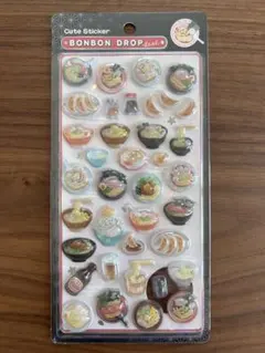 【正規品】　和柄　ボンボンドロップシール　ラーメン
