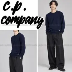 定価4.8万/上杉柊平】C.P.Company レンズ ニット ブラック 54 - メルカリ